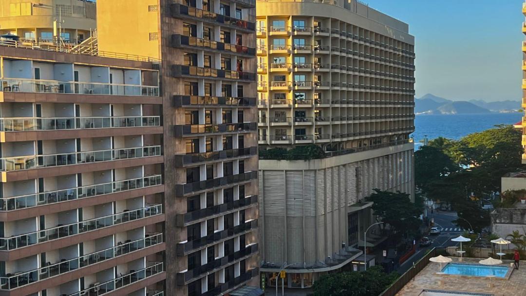 Flat Copacabana Com Garagem Rio de Janeiro Zewnętrze zdjęcie
